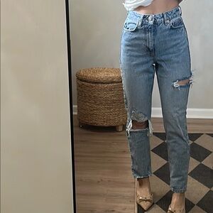 Top shop mom jeans